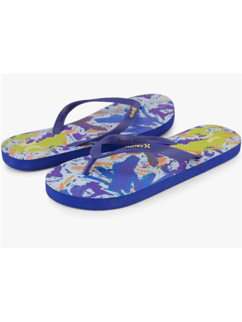 Hurley womens Hurley Women's Geo Flip Flops Size 10M